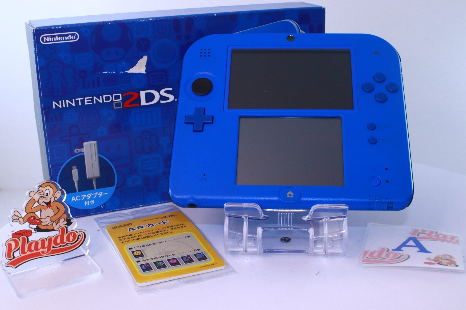 JP Game Nintendo 2DS Blue [Rank:A] W/Box Region-locked