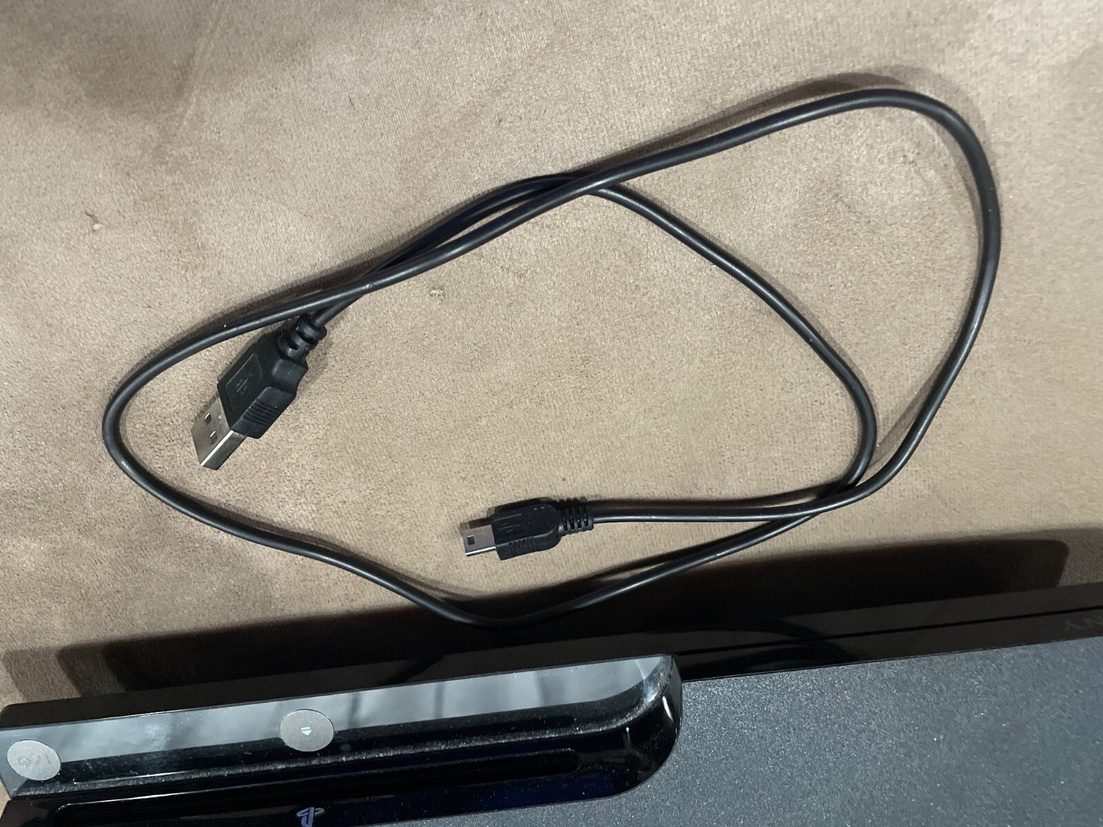 PlayStation 3 console with all necessary cords and 2 controllers