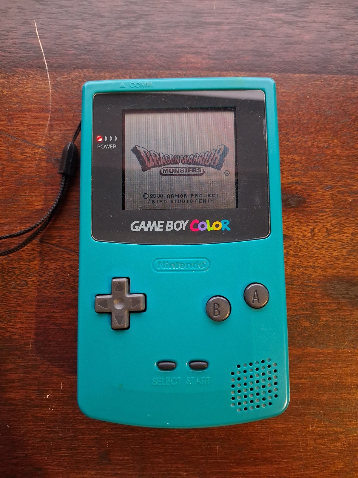 Nintendo Game Boy Color Teal CGB-001 1996 Authentic TESTED