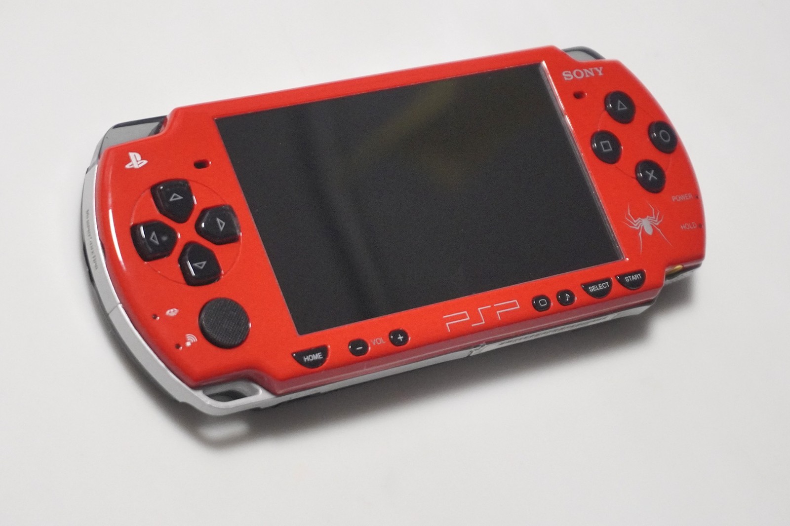 Customized PSP-2000 Spider Man Re-Shell Japan PlayStation Portable console