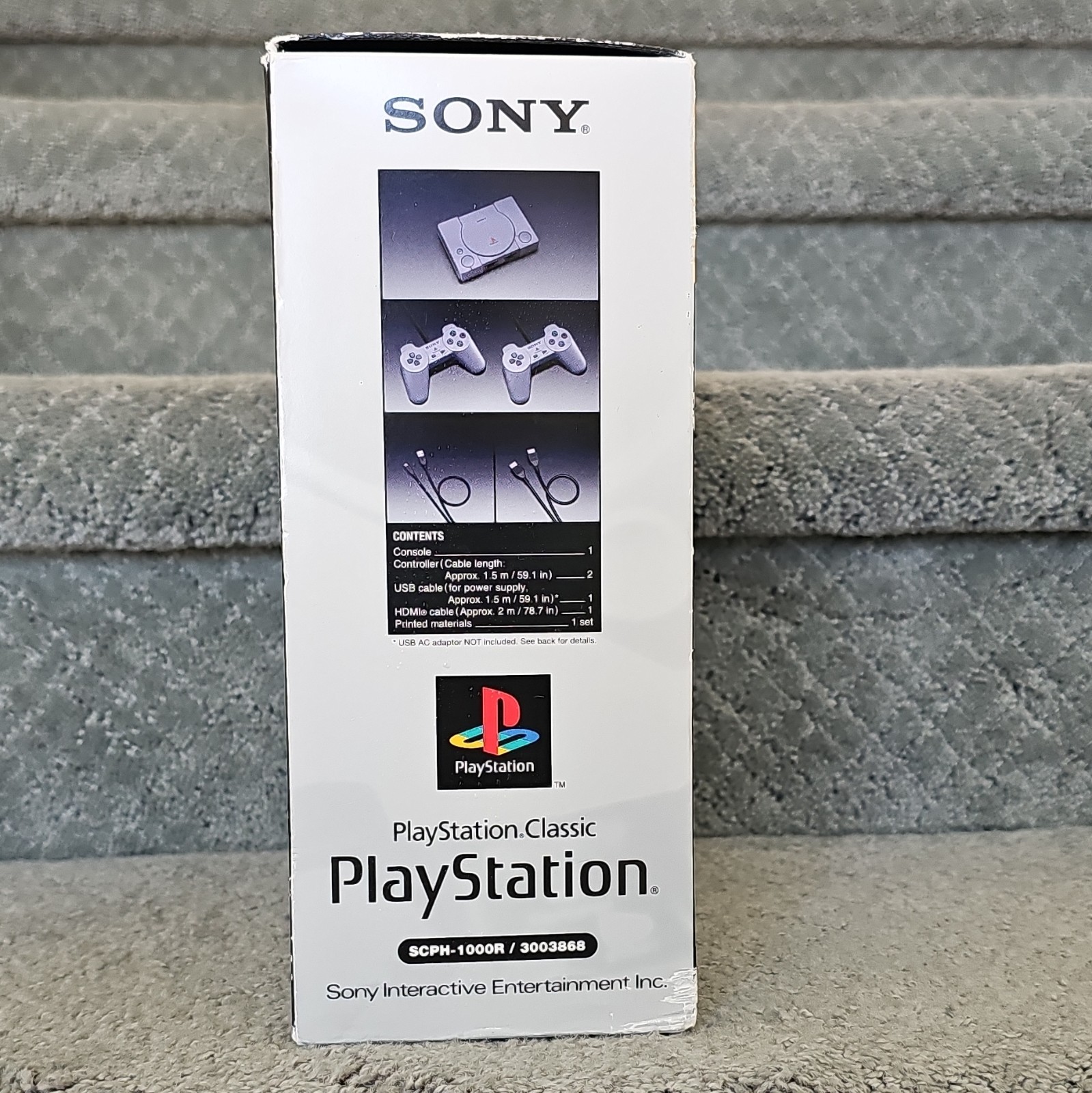 Sony PlayStation Classic Microconsole 20 Games HDMI 2 Controllers Boxed NTSC-U/C