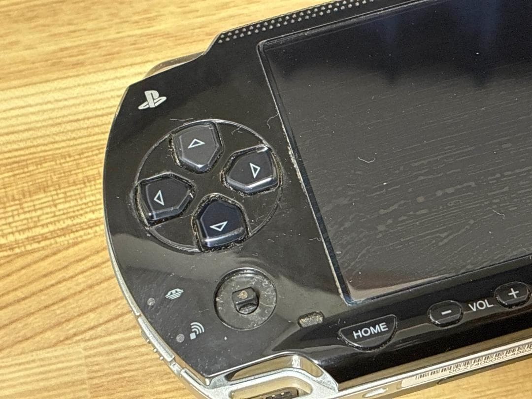 Sony PSP-1000 Black Console Tested JP w/AC Adapter No Battery