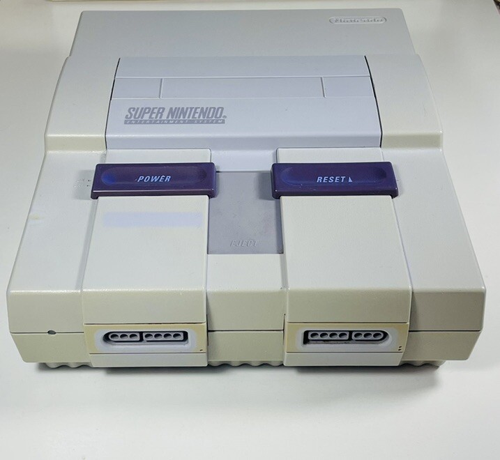 SNES Super Nintendo Original Console System Controllers TESTED WORKING SNS-001
