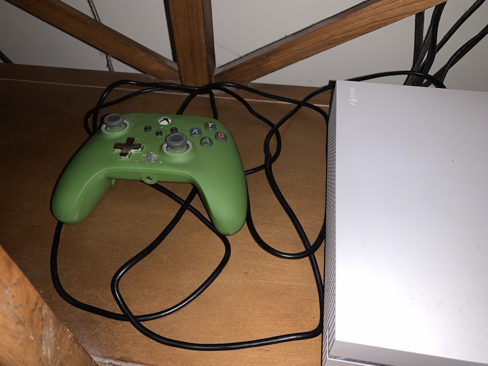 Xbox One S 1TB with Wired Controller, Working Condition Read Description