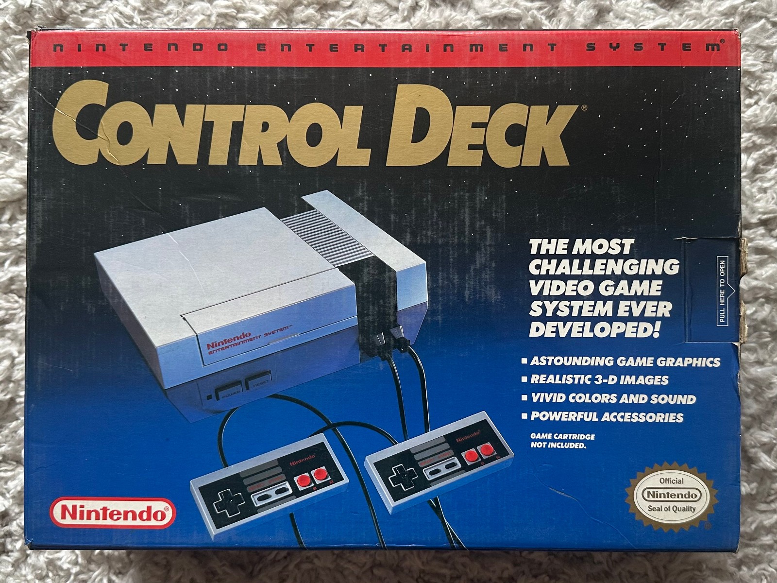 Nintendo NES Control Deck System Console – CIB – Pins Have Been Cleaned!