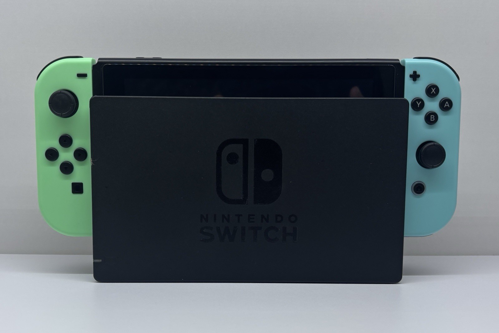 Nintendo Switch Console With Pastel Purple And Green Joy-Con No AC Adapter Inc.