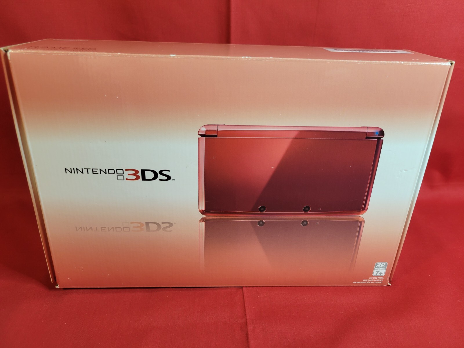 Nintendo 3DS Handheld System – Flame Red – CIB – Extremely Clean!