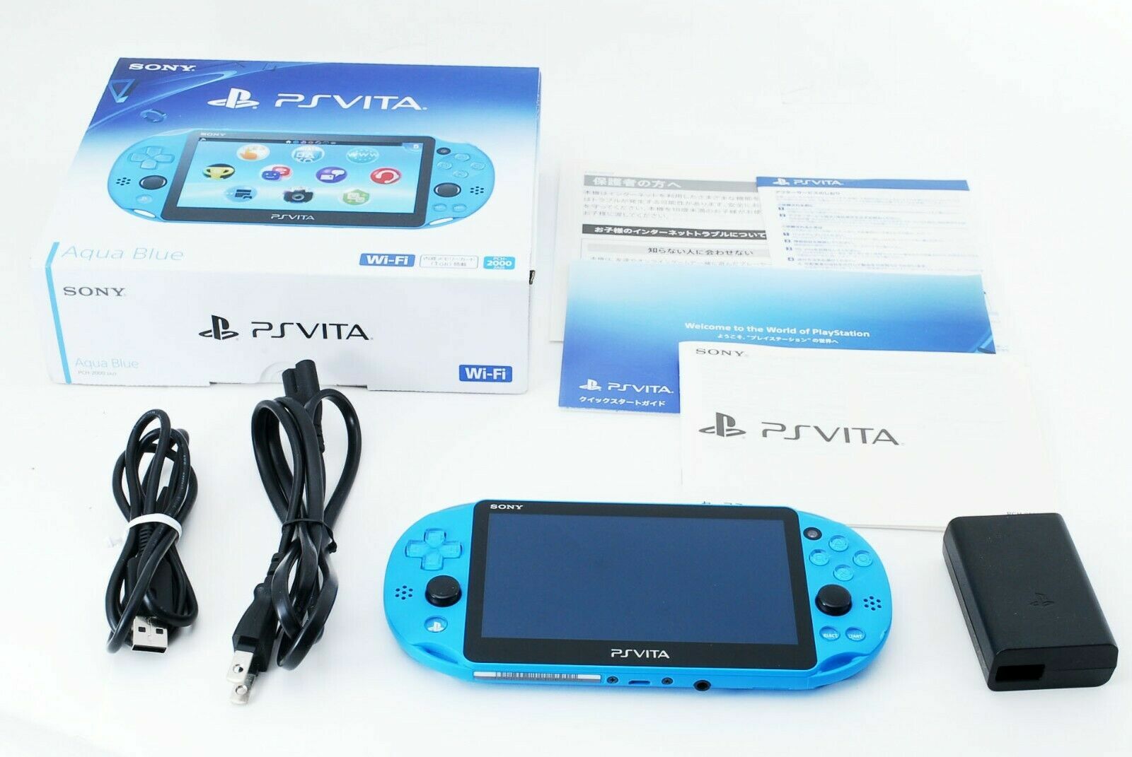 SONY PS Vita PCH-2000 Slim with Box + Accessory Various Color [Excellent]