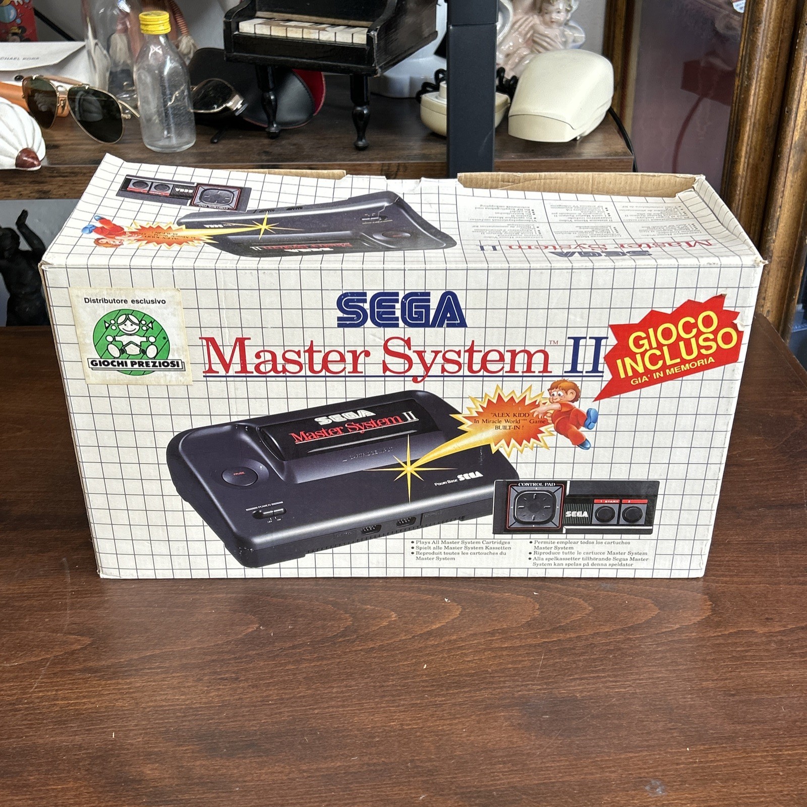 Sega Master System 2 CONSOLE – INSTRUCTION BOX