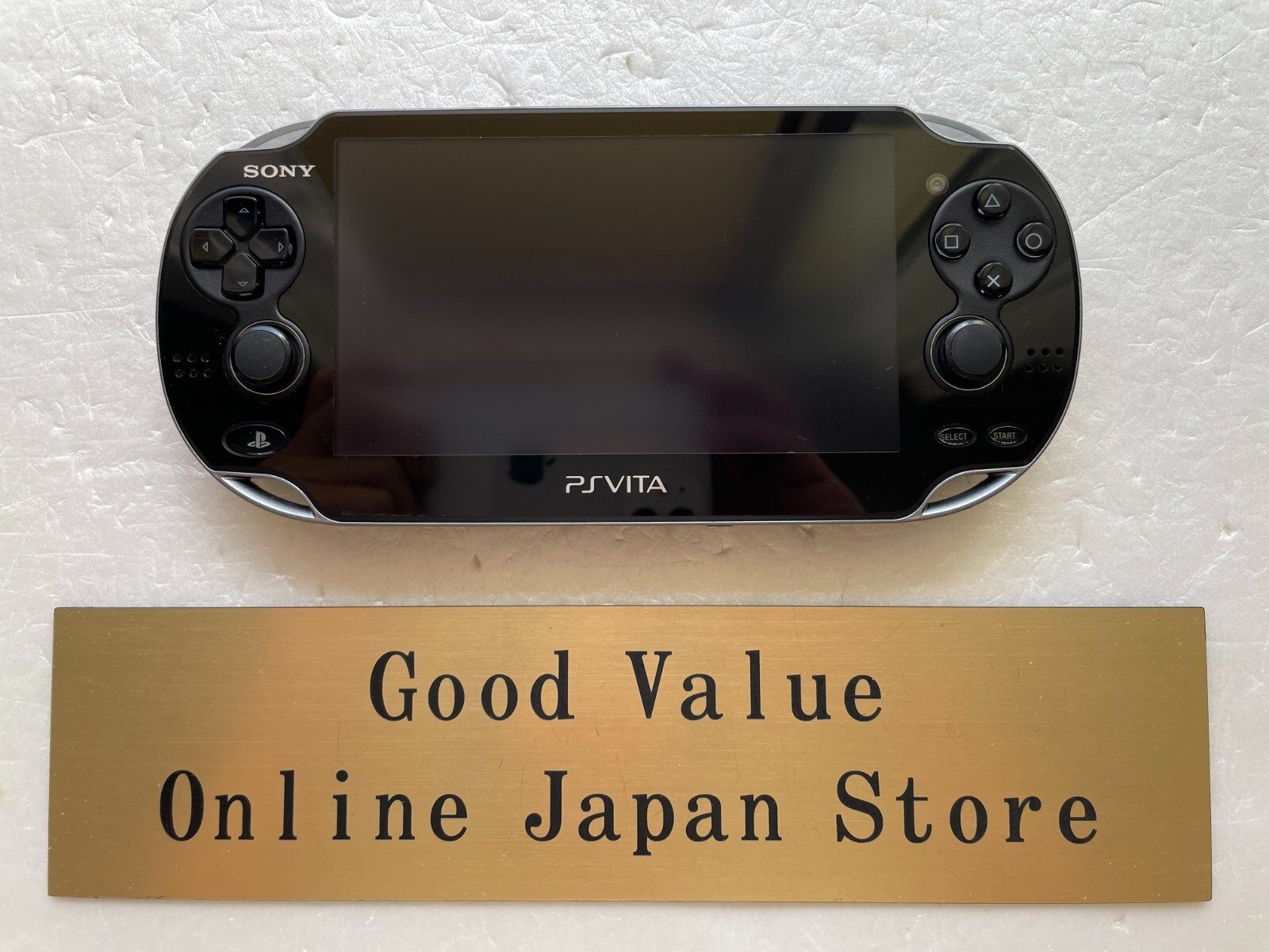 Sony PS Vita PCH-1100 Cristal Black 3G/Wi-Fi Model Console Used from Japan