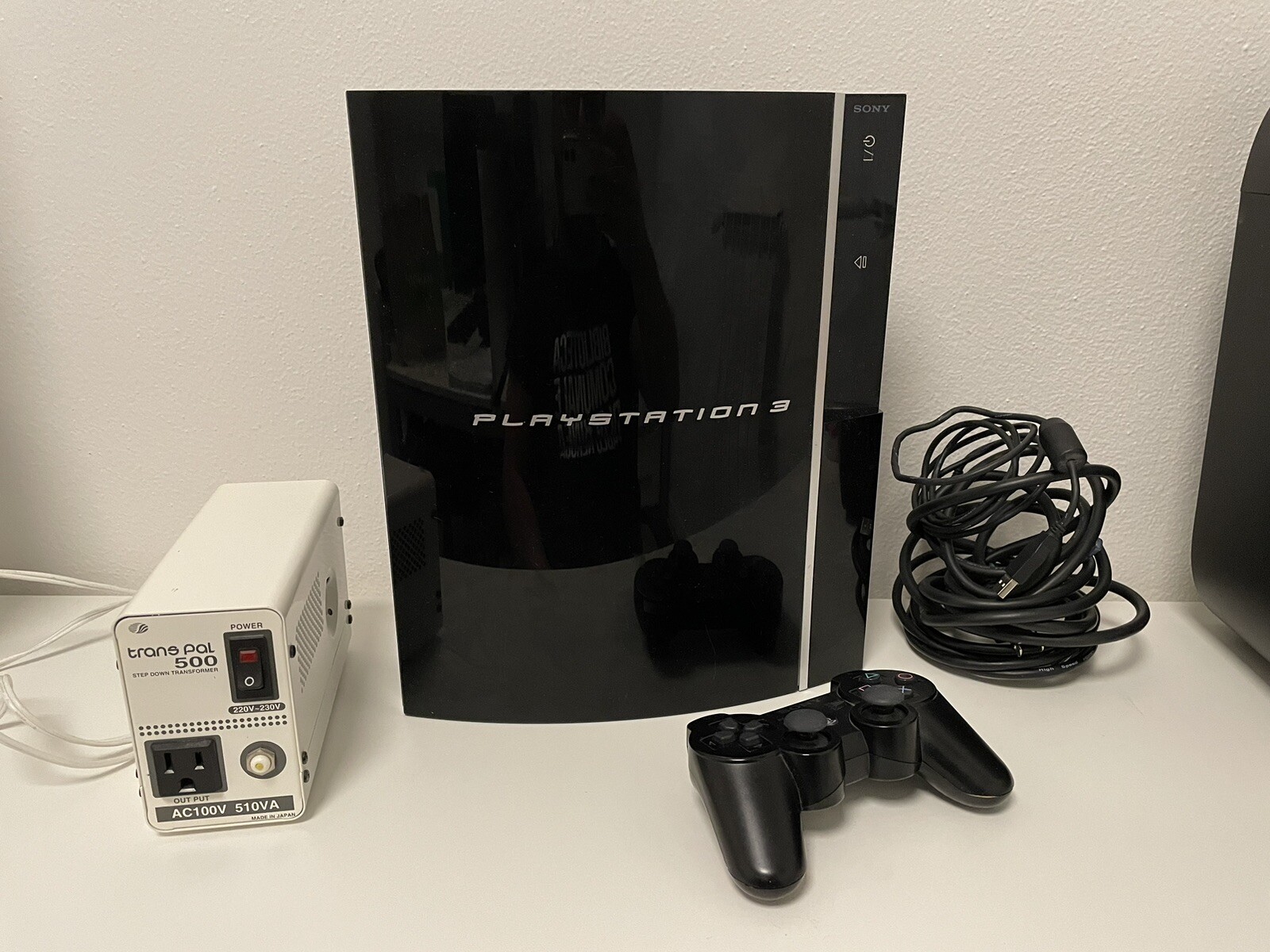 First Model PS3 CECHH00 (40GB) Jap With EU 100V Transformer – 230V