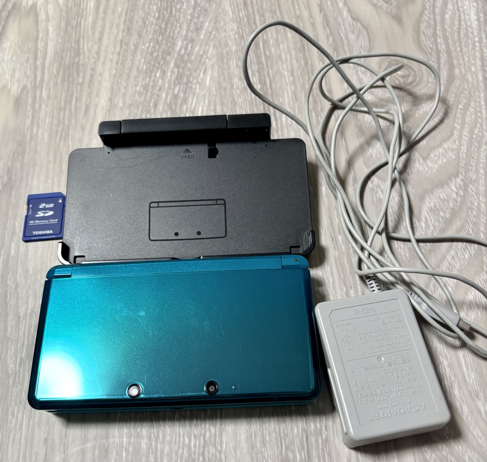 Nintendo 3DS Aqua Blue – Tested & Working Console Japan