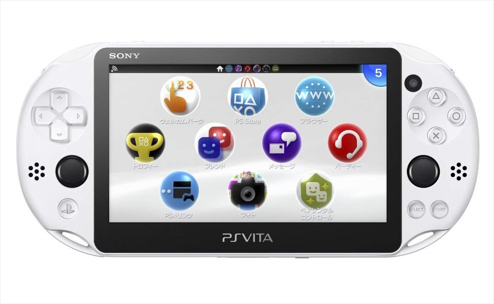 SONY PlayStation Vita Wi-Fi Model Glacier White PCH-2000ZA22 PS Vita Japan