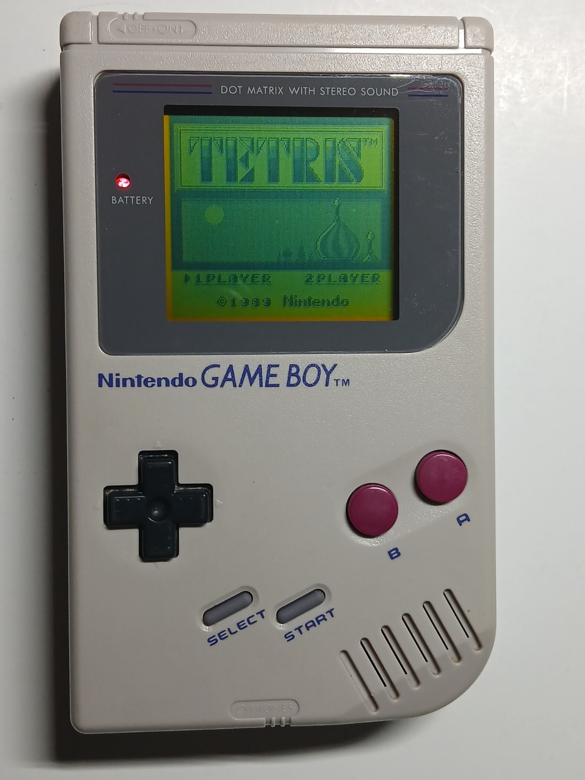 Nintendo Game Boy DMG-01 Gray original Cleaned Brand new lens almost flawless