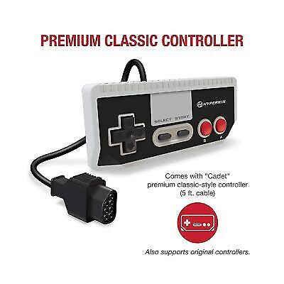 Hyperkin RetroN 1 AV Gaming Console for NES Games Gray + Famicom Converter