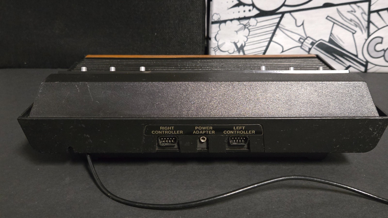 Atari 2600 Light Sixer Console – 6 Switch Woodgrain Taiwan Green Label Untested