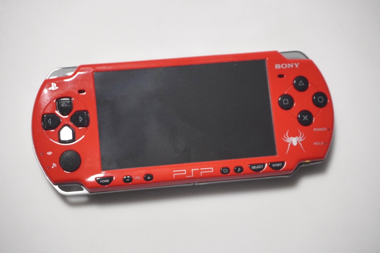 Customized PSP-2000 Spider Man Re-Shell Japan PlayStation Portable console