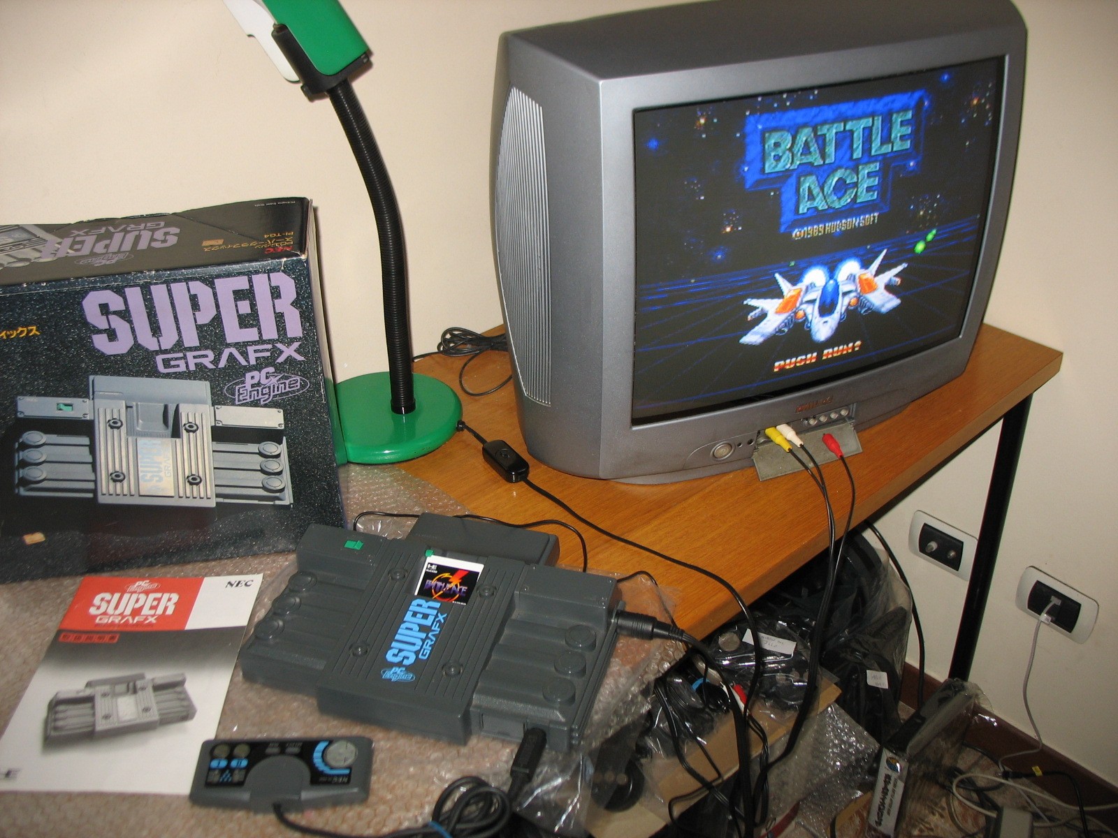 BOXED NEC PC ENGINE SUPER GRAFX CONSOLE JAP IMPORT!