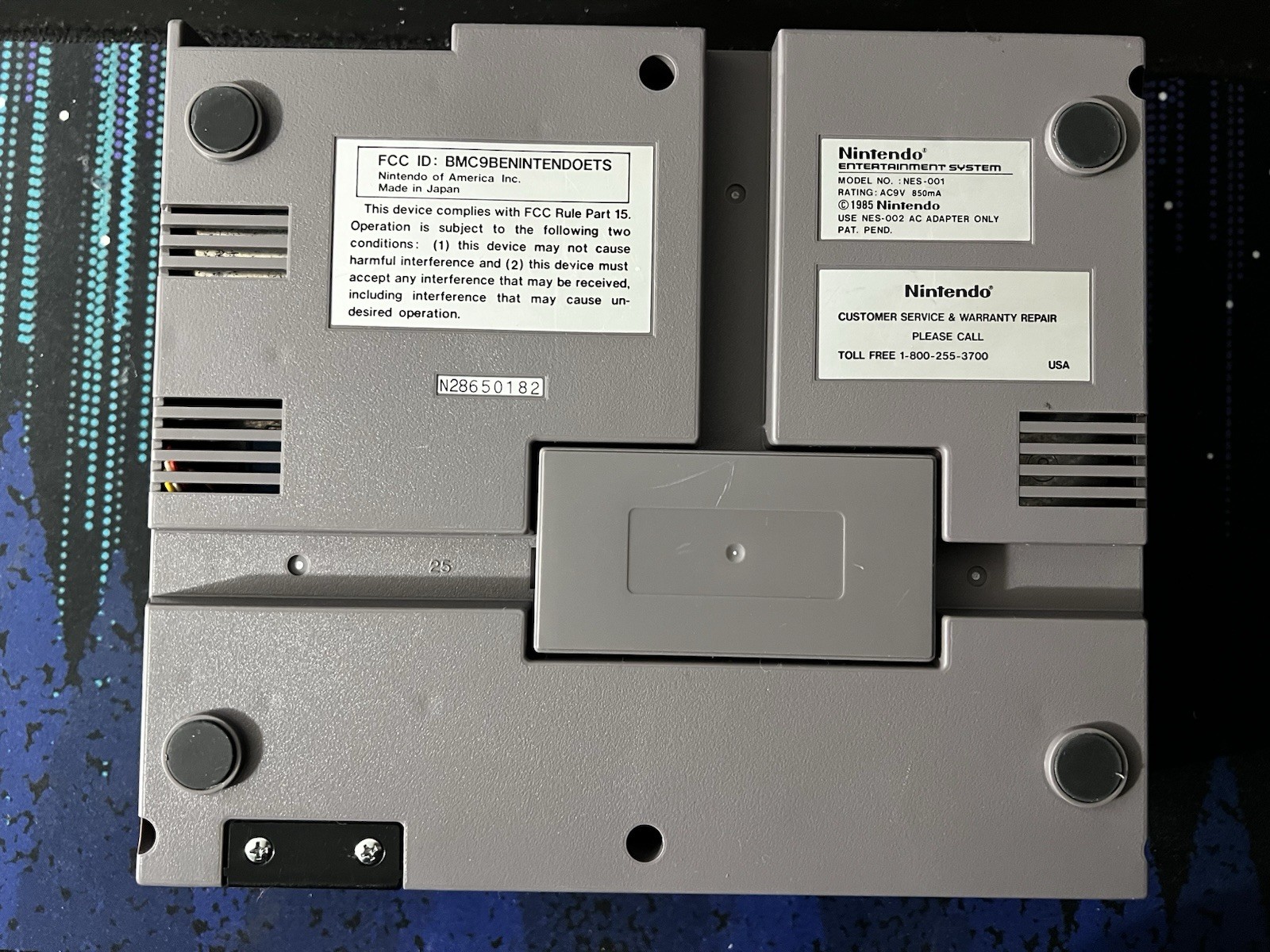 Nintendo NES Action Set video game console CIB, – Near Mint condition box