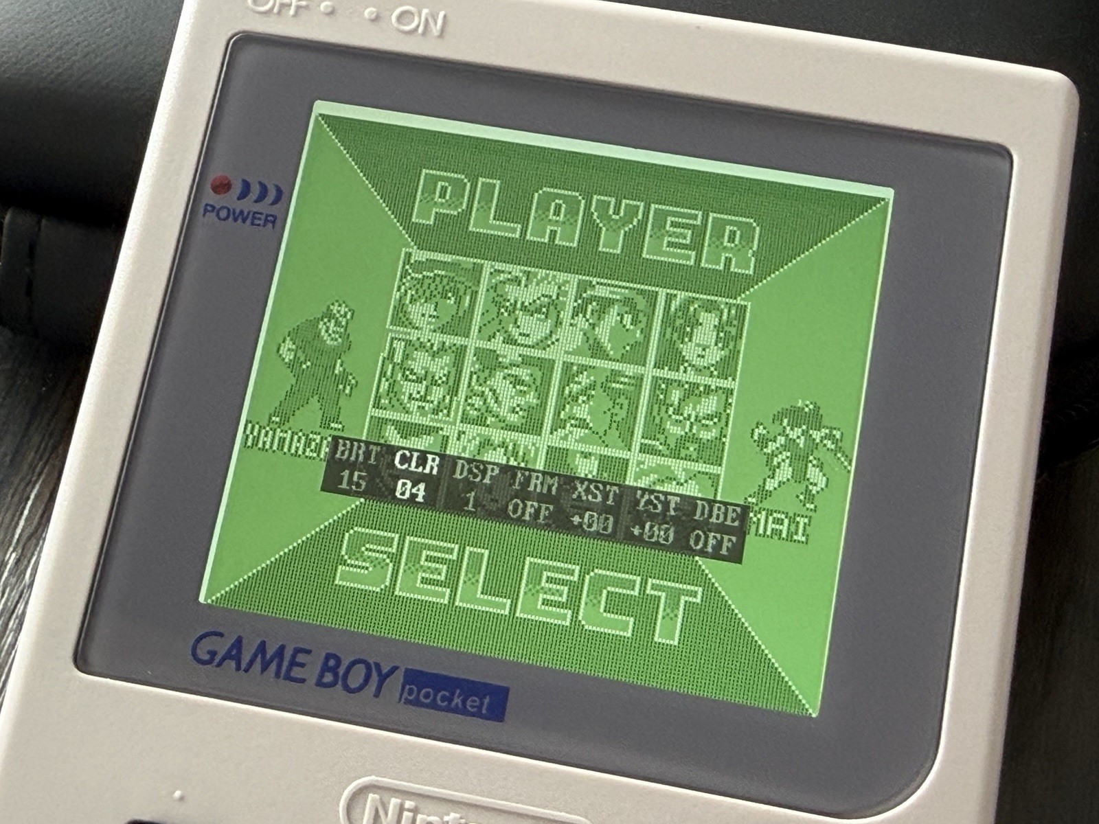 Gameboy Pocket GBP W/ IPS Q5 Backlight & New Shell & Rechargeable Battery – Gray