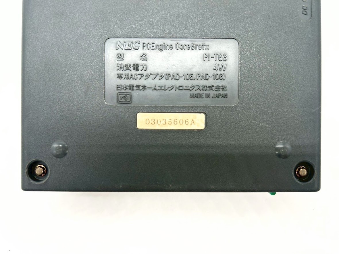 NEC PC Engine Core Grafx Console PI-TG3 Tennokoe2 Controller NTSC-J Japan #436