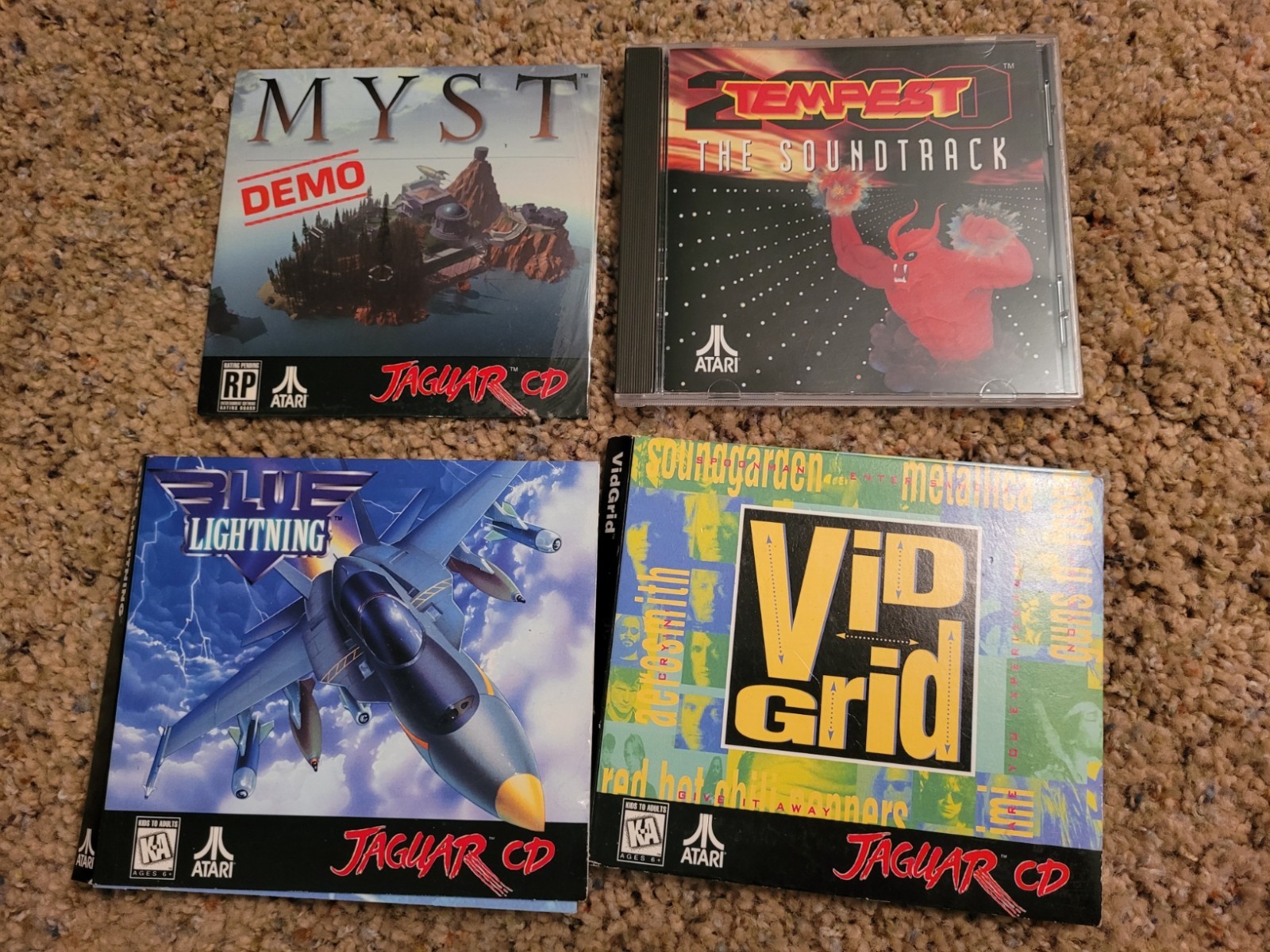 Atari Jaguar CD Console System Tested
