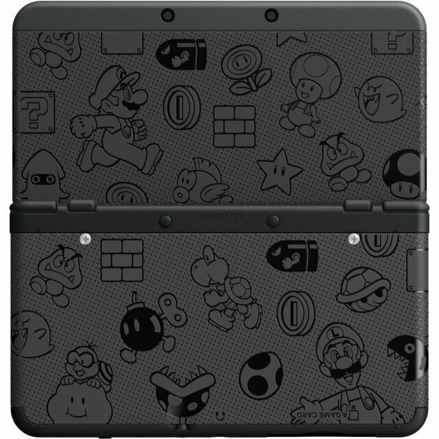 Nintendo 3DS Original Super Mario Edition 4GB Handheld System – Black
