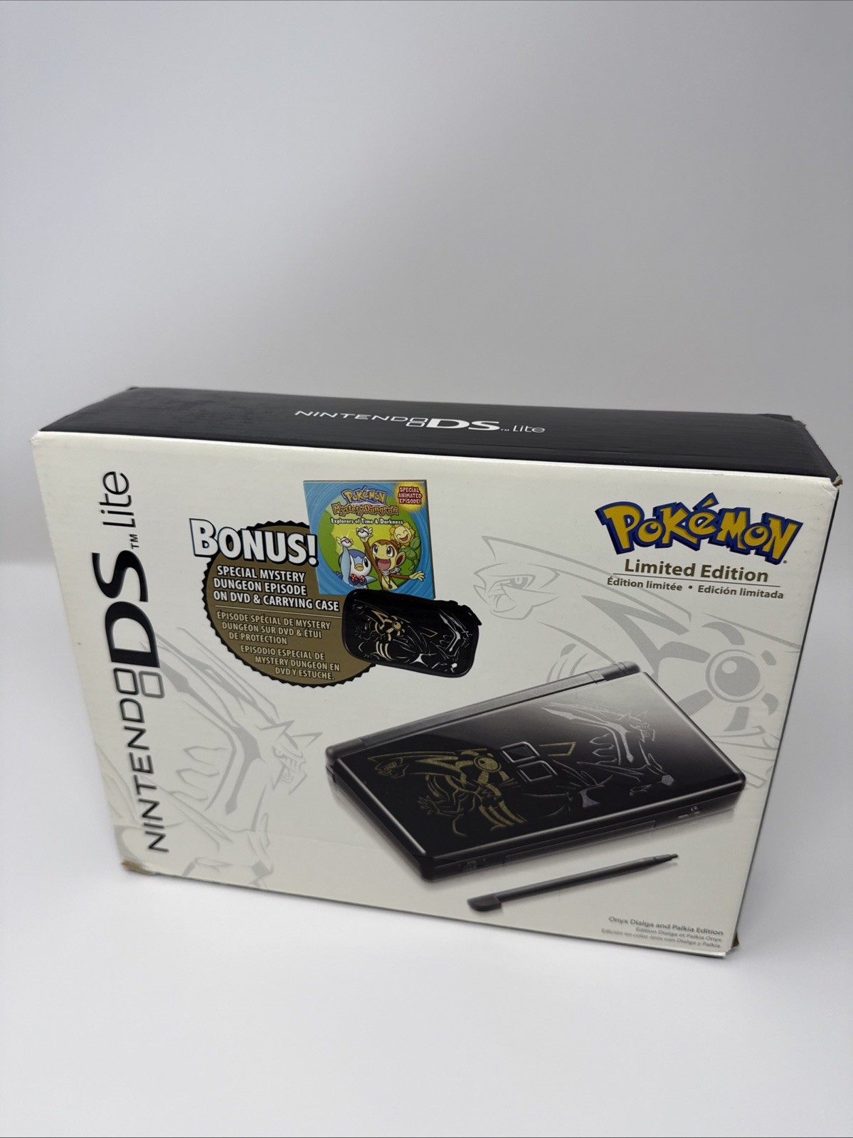 Nintendo DS Limited Edition Pokemon Bundle Black Console