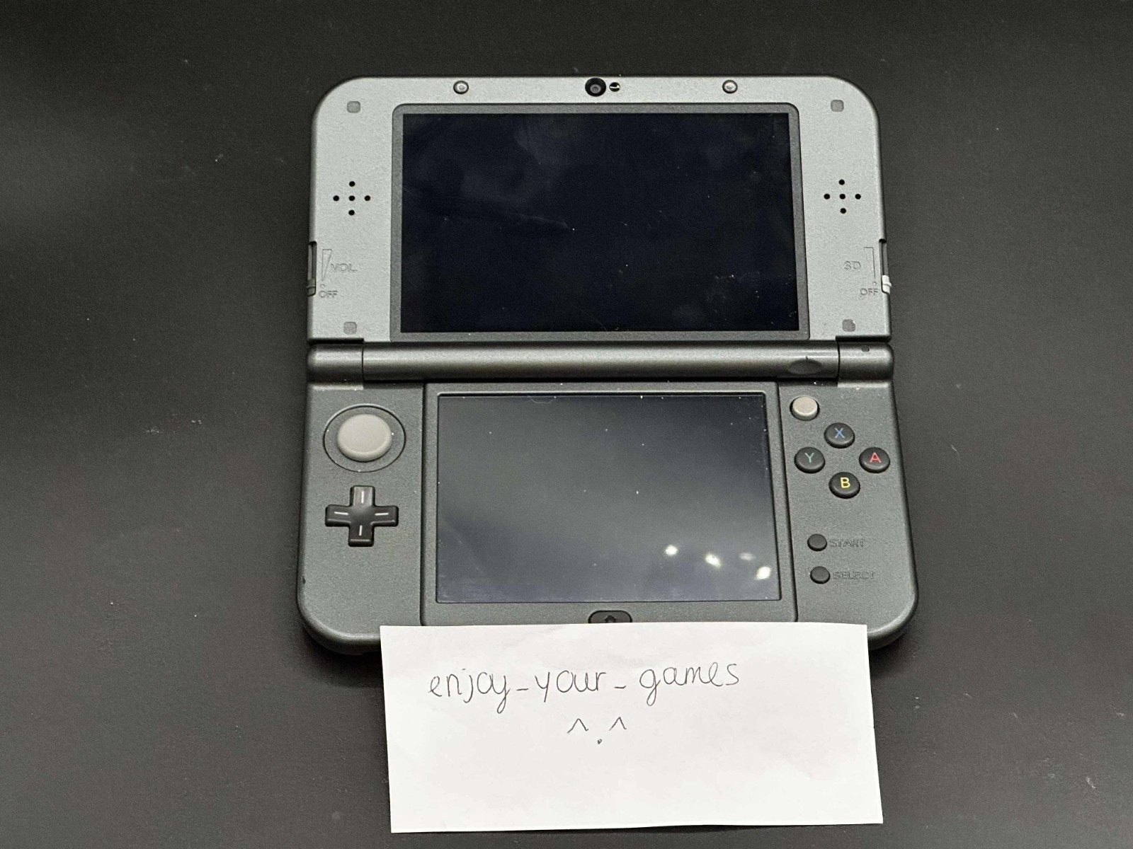 Nintendo New 3DS XL LL Black | English | Charger | USA Seller – SHIP IN 1-DAY