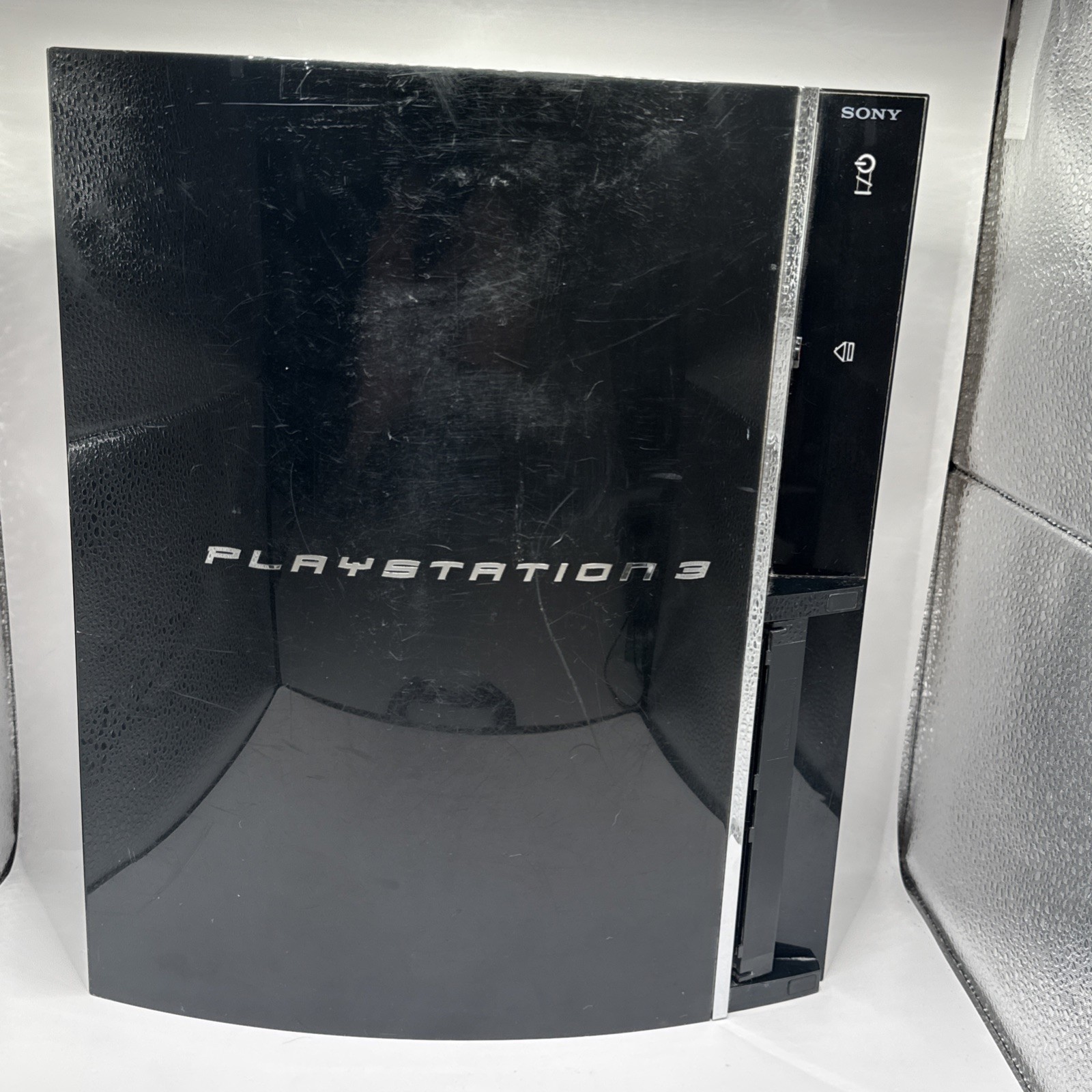 Sony PS3 CECHE01 Backwards Compatible Fat Console For Parts Repair