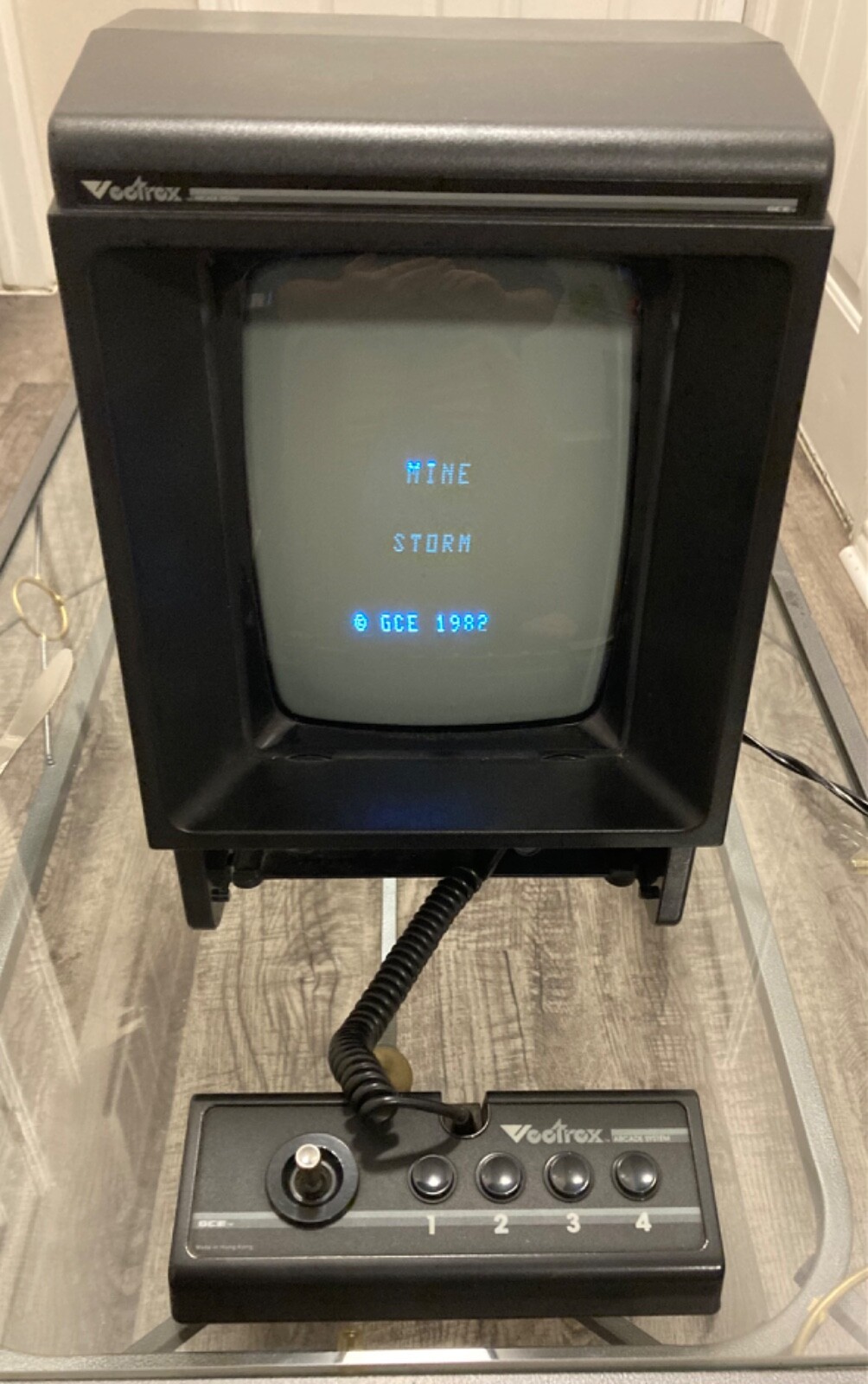 Vectrex Arcade System Video Game Console With Controller And 5 Video Games