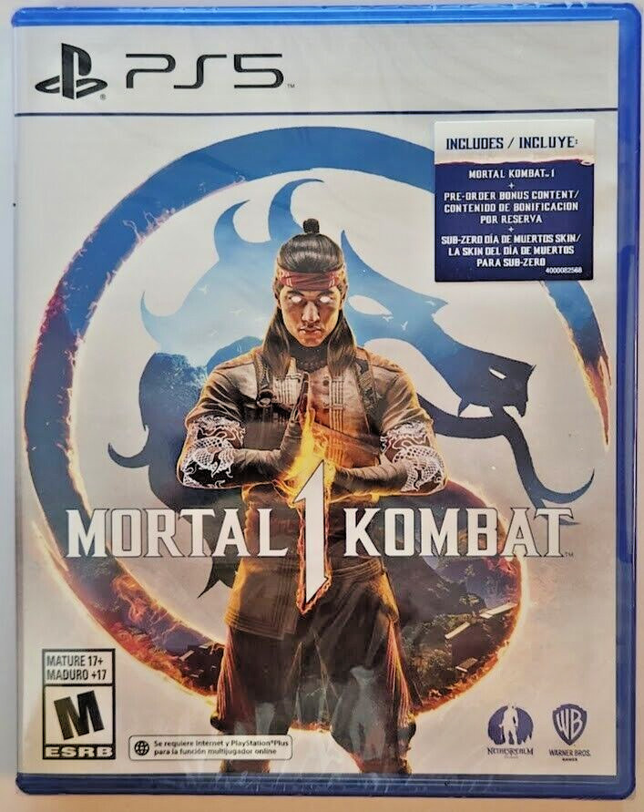 Mortal Kombat 1 PS5 Brand New Game Special (2023 Fighting)