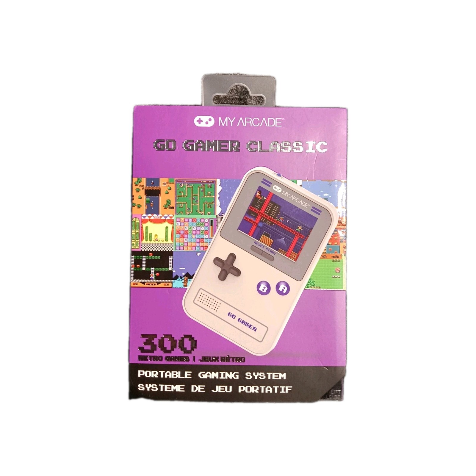 My Arcade Go Gamer Classic 300 Retro Games Gaming System (New Sealed In Box)
