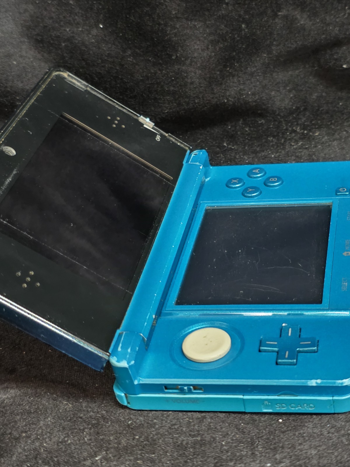 Nintendo 3DS Aqua Blue Handheld Console System CTR-001 USA Complete in Box CIB