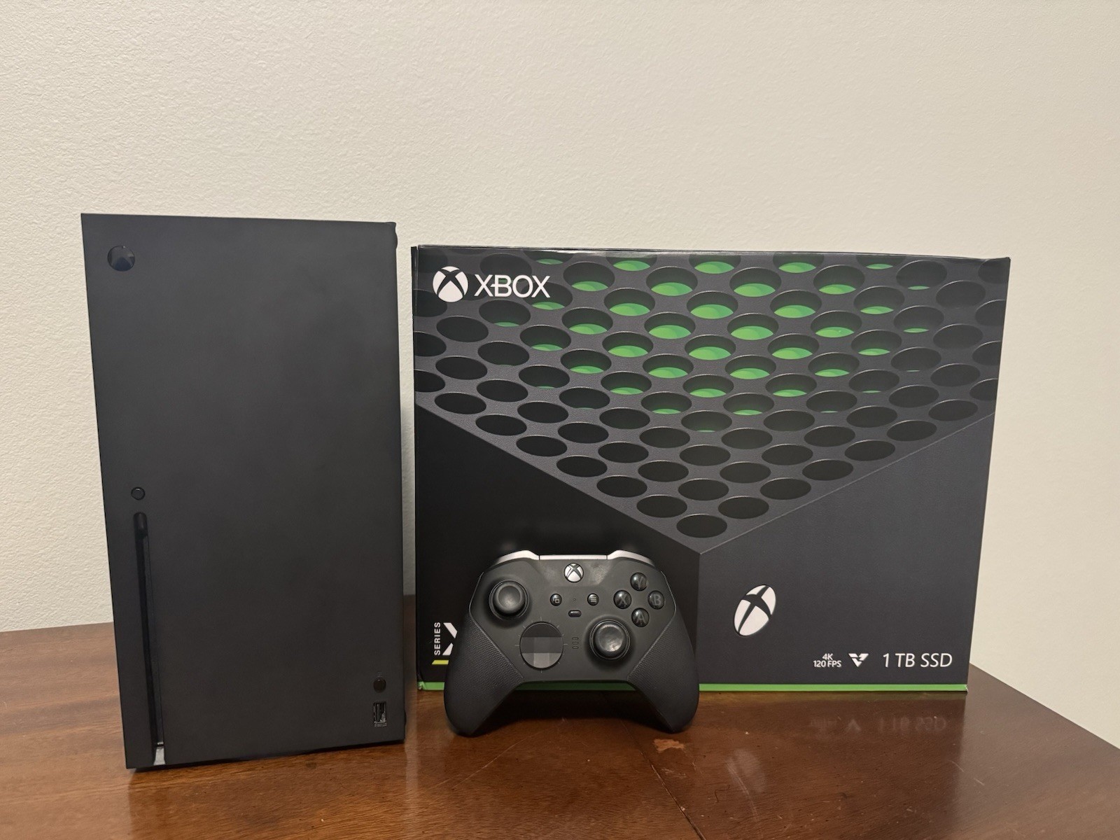 Microsoft Xbox Series X 1TB Black Console 4K With Eilite Series 2 Controller