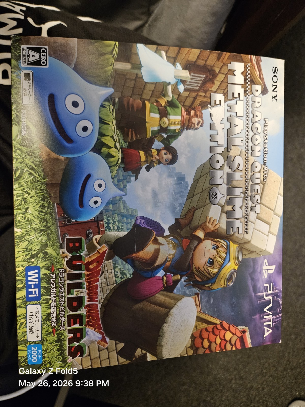 Sony PlayStation Vita Dragon Quest Metal Slime Edition PCH-2000 US SELLER!!!