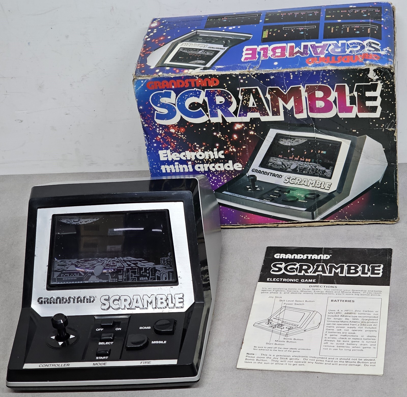 Tabletop Handheld Grandstand Scramble