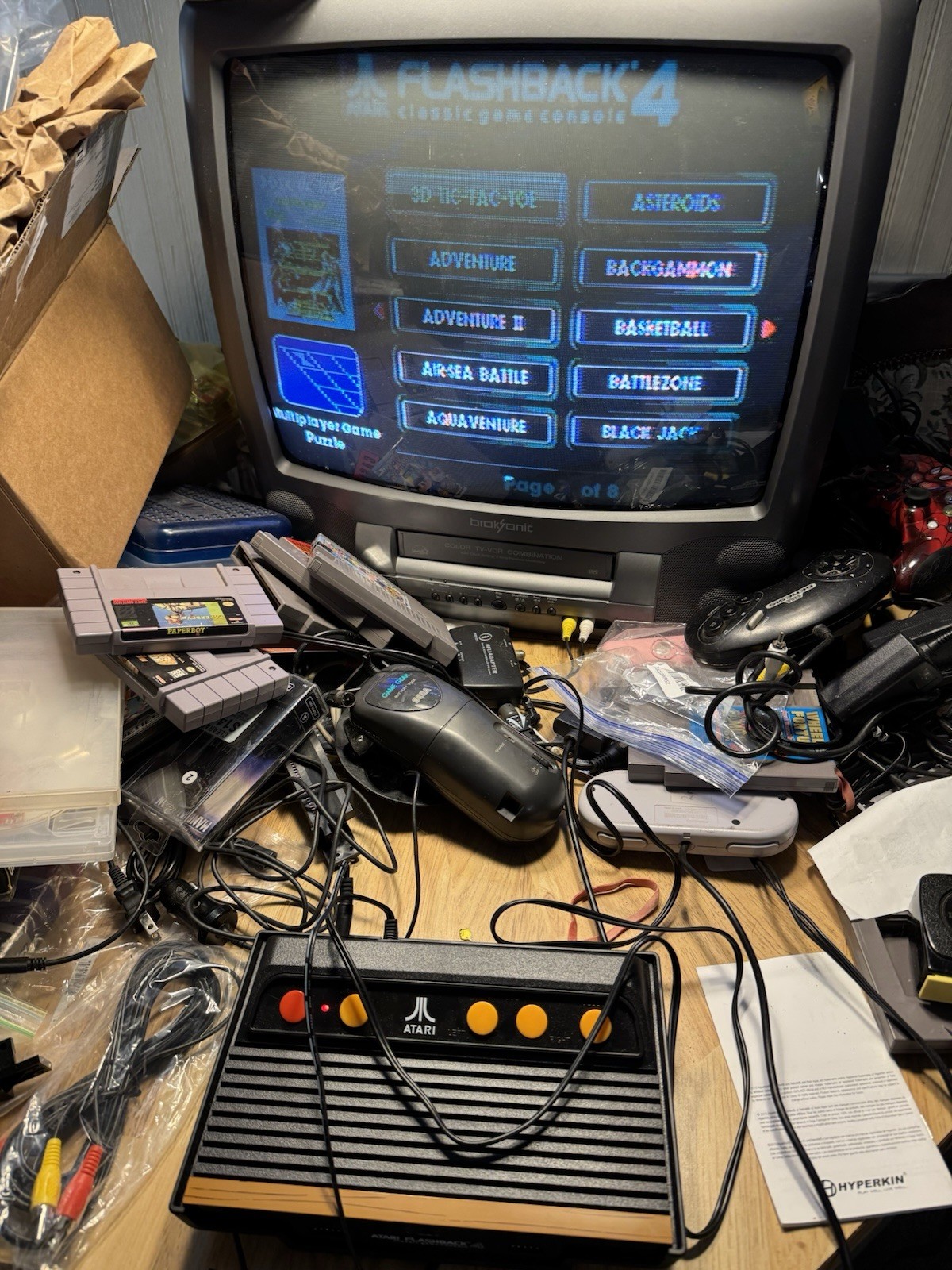 Atari Flashback 4 Classic Game Console 40th Anniversary Edition 75 Games