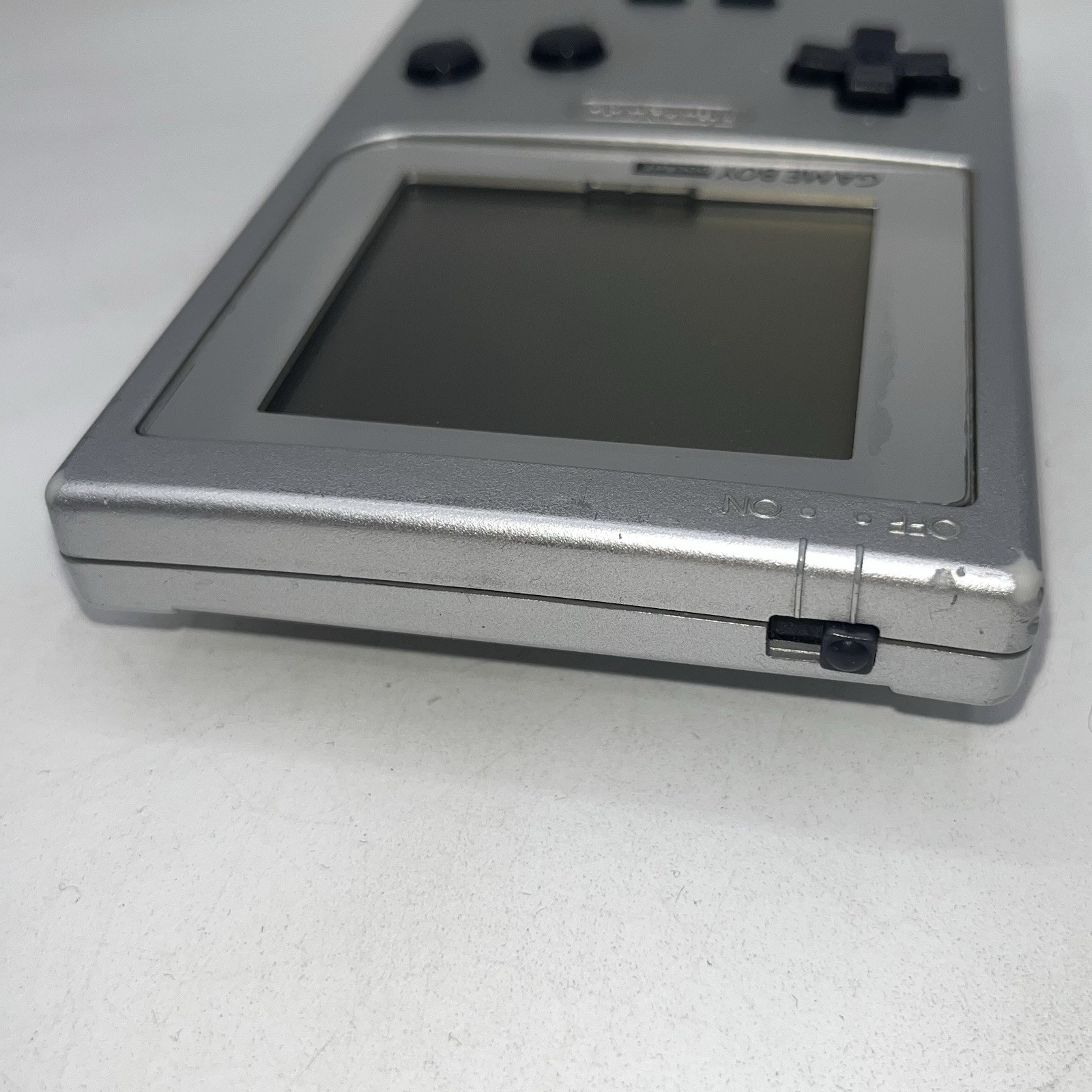 Nintendo GameBoy Pocket Silver Handheld Console MGB-001 Tested & Working