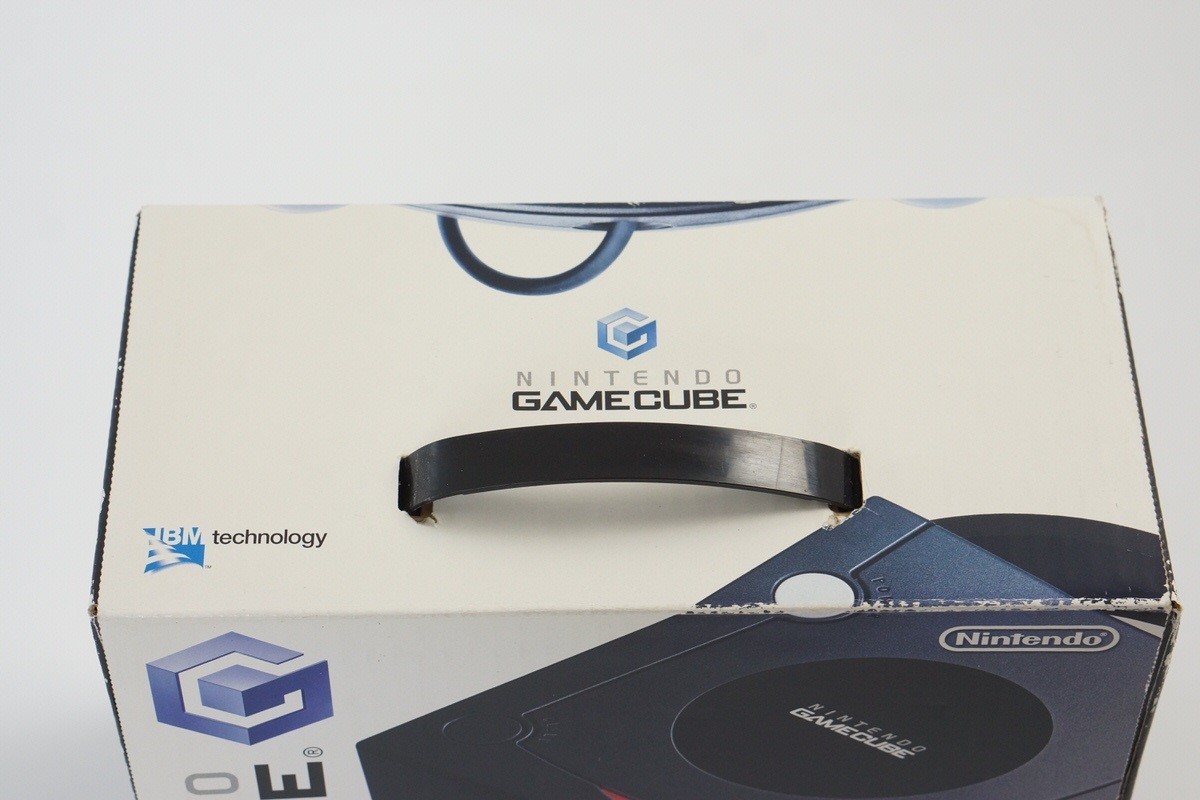 Gamecube Black Console System Boxed DOL-001 JP For Japan Game CD DN12160291