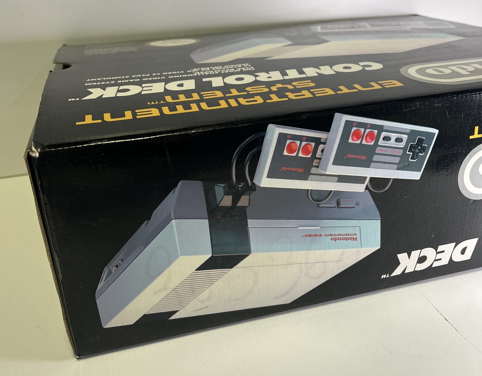 NINTENDO NES CONSOLE CONTROL DECK PAL B SCART FRANCE NES-S-CD-FRA BOXED TESTED
