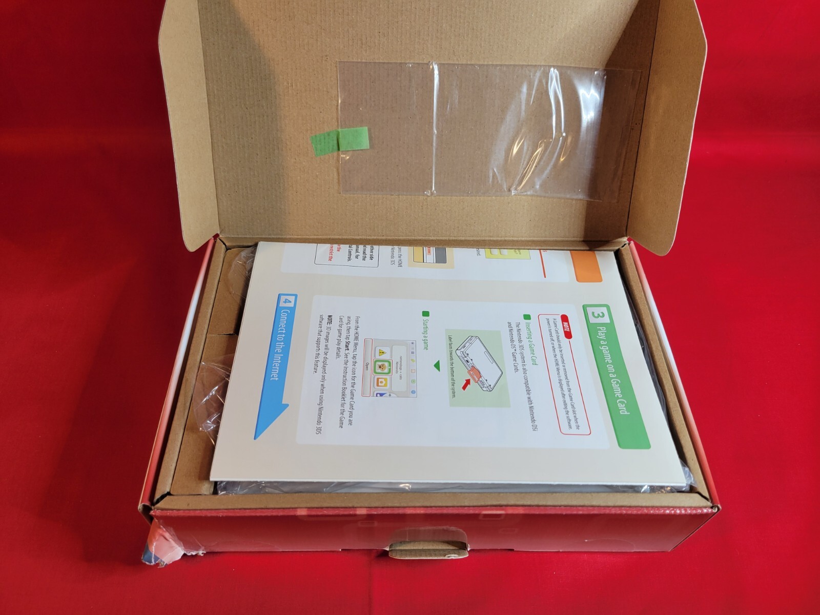 Nintendo 3DS Handheld System – Flame Red – CIB – Extremely Clean!