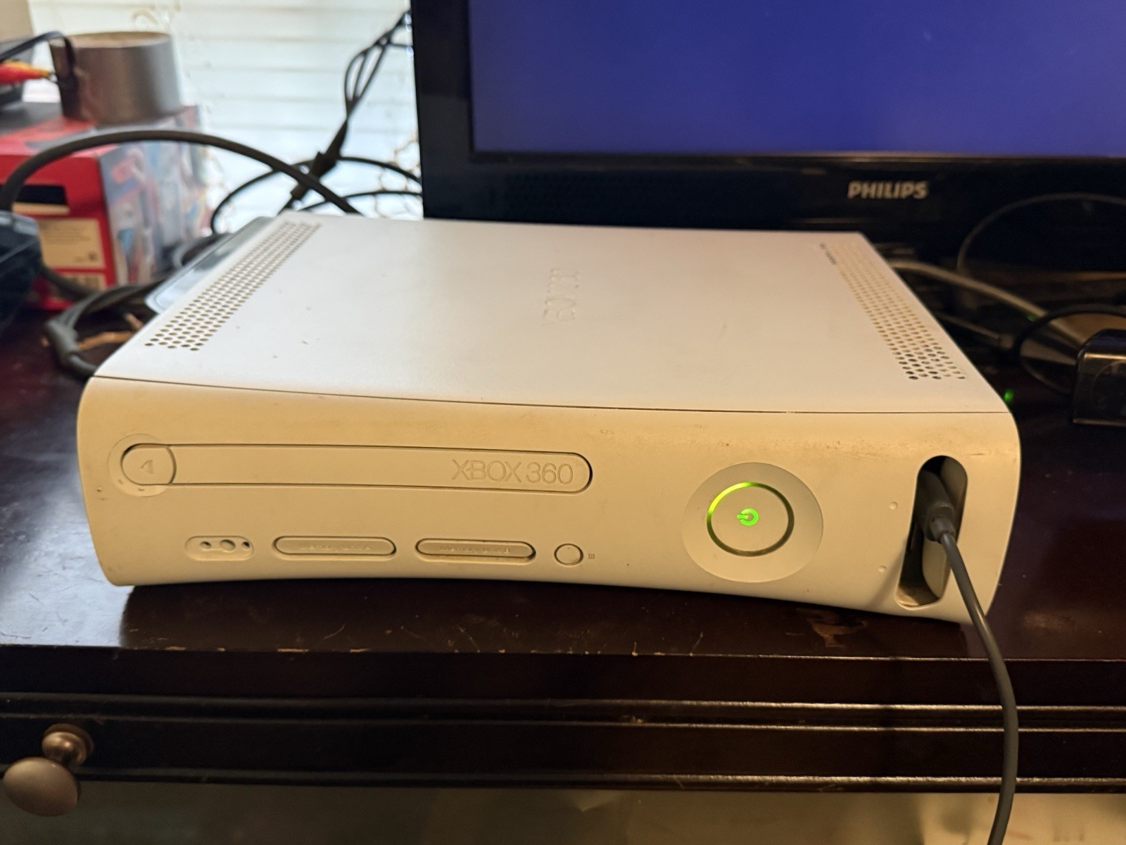 Xbox 360 White Console Bundle w/ Kinect 2 Wireless Controllers 4 Games Tested