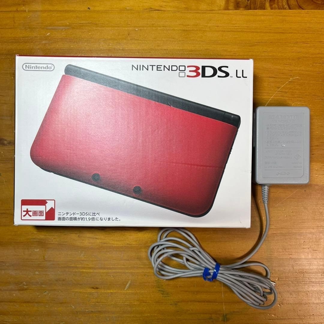 Nintendo 3DS LL Red x Black 6150 From Japan
