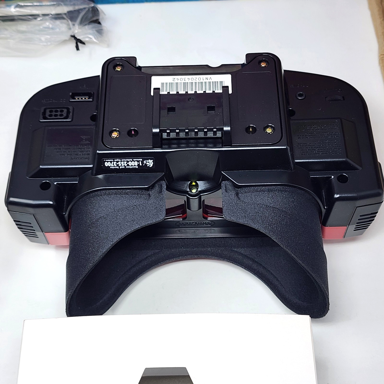 Nintendo Virtual Boy Console Red/Black CIB Complete – TESTED – MATCHING SERIAL