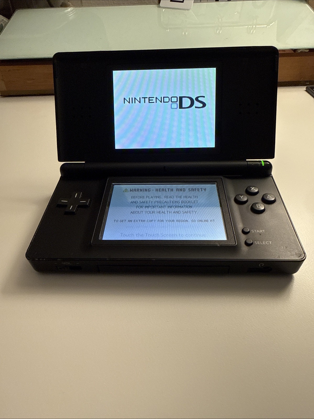 Nintendo DS Lite Black Handheld System Tested And Working