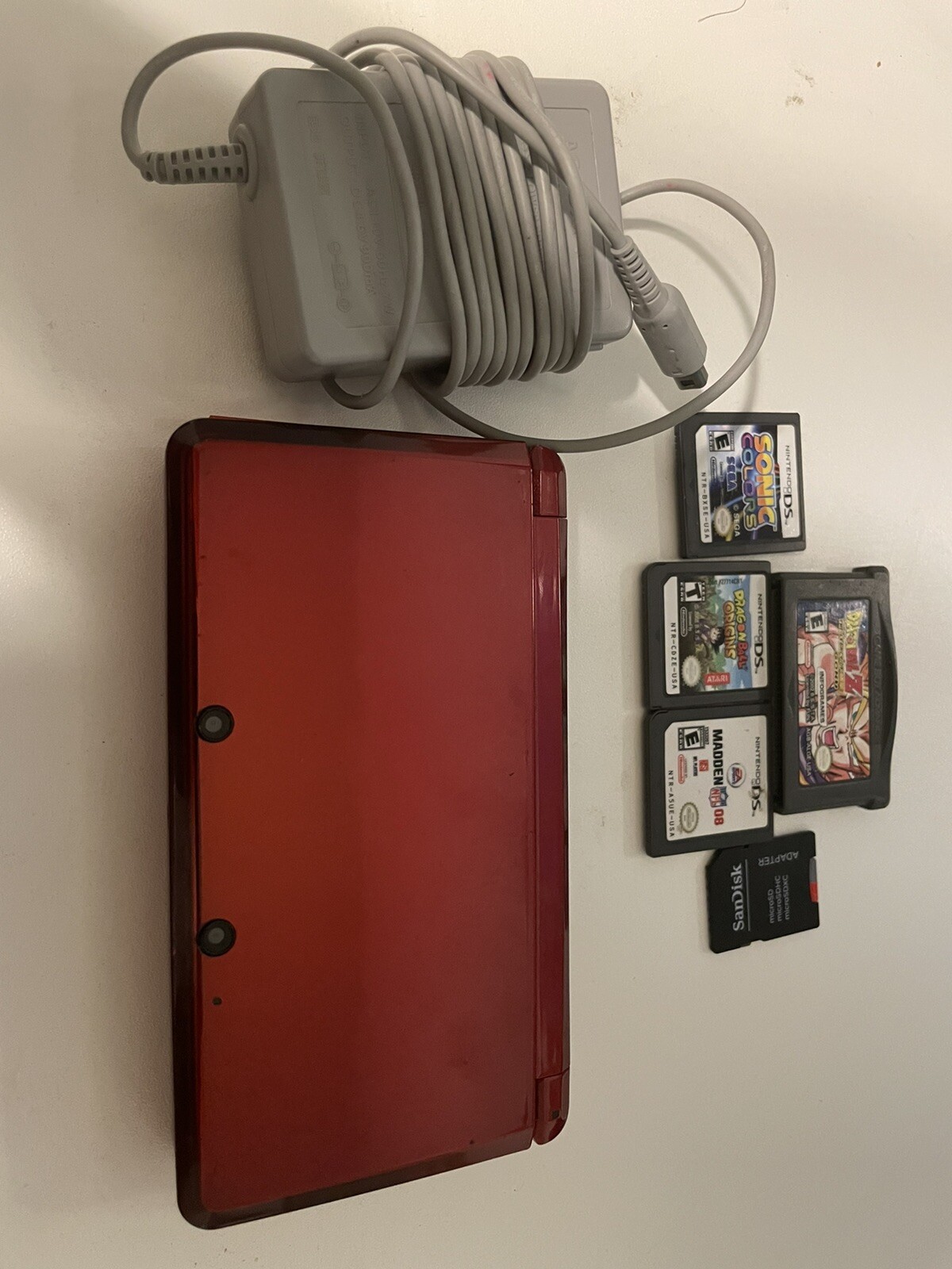 Nintendo 3DS Handheld System – Flame Red