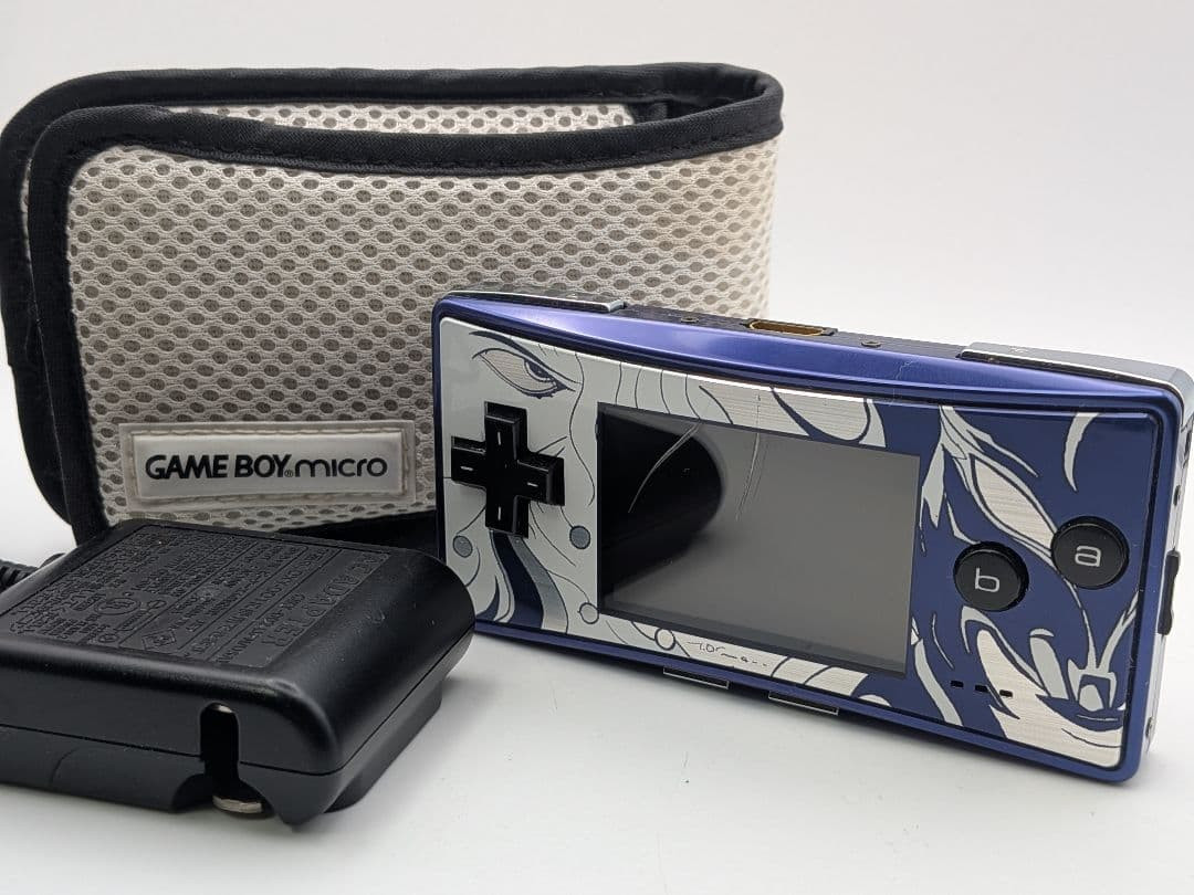 Nintendo Game Boy Micro OXY-001 Final Fantasy IV Edition Console case Amano