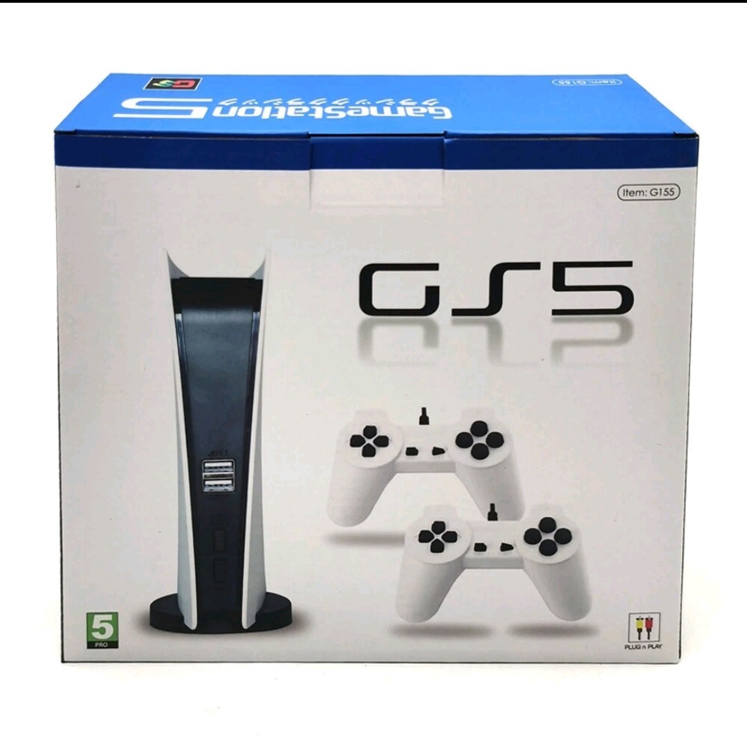 GS5 Retro Game Console – 200 Built-In Classic Games (New)