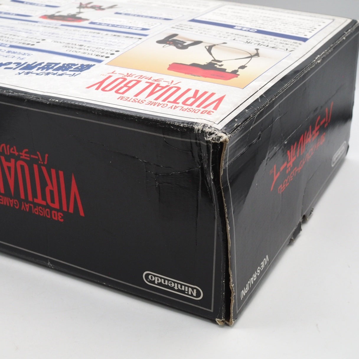 VIRTUAL BOY Nintendo 3D Display Game System Boxed W/ 4 Games Tested Working
